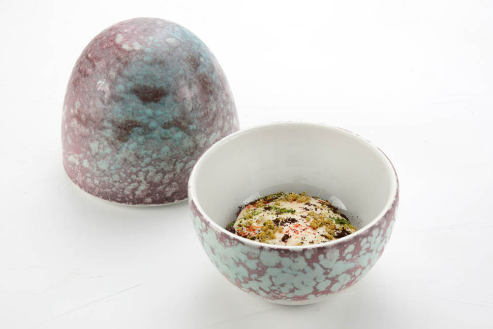 Cocotte di riccio omaggio a Claudio 1Chef Simone PerataA Spurcacciuna Savona