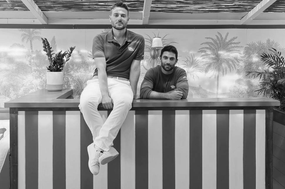 Edoardo Santanna e Mattia Ferrari Tigu Beach a Riva Trigoso